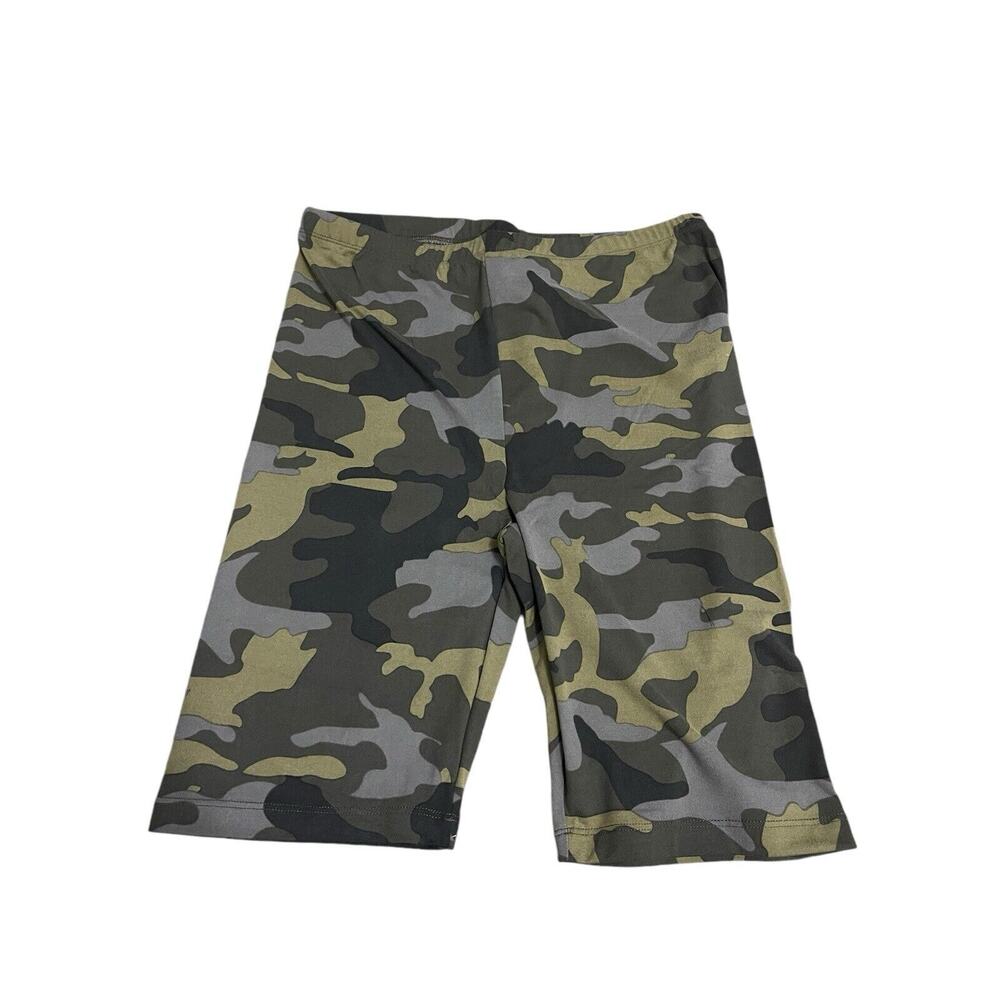 Color Alien Women’s Shorts S Camo Athletic Athleisure Leggings Sporty